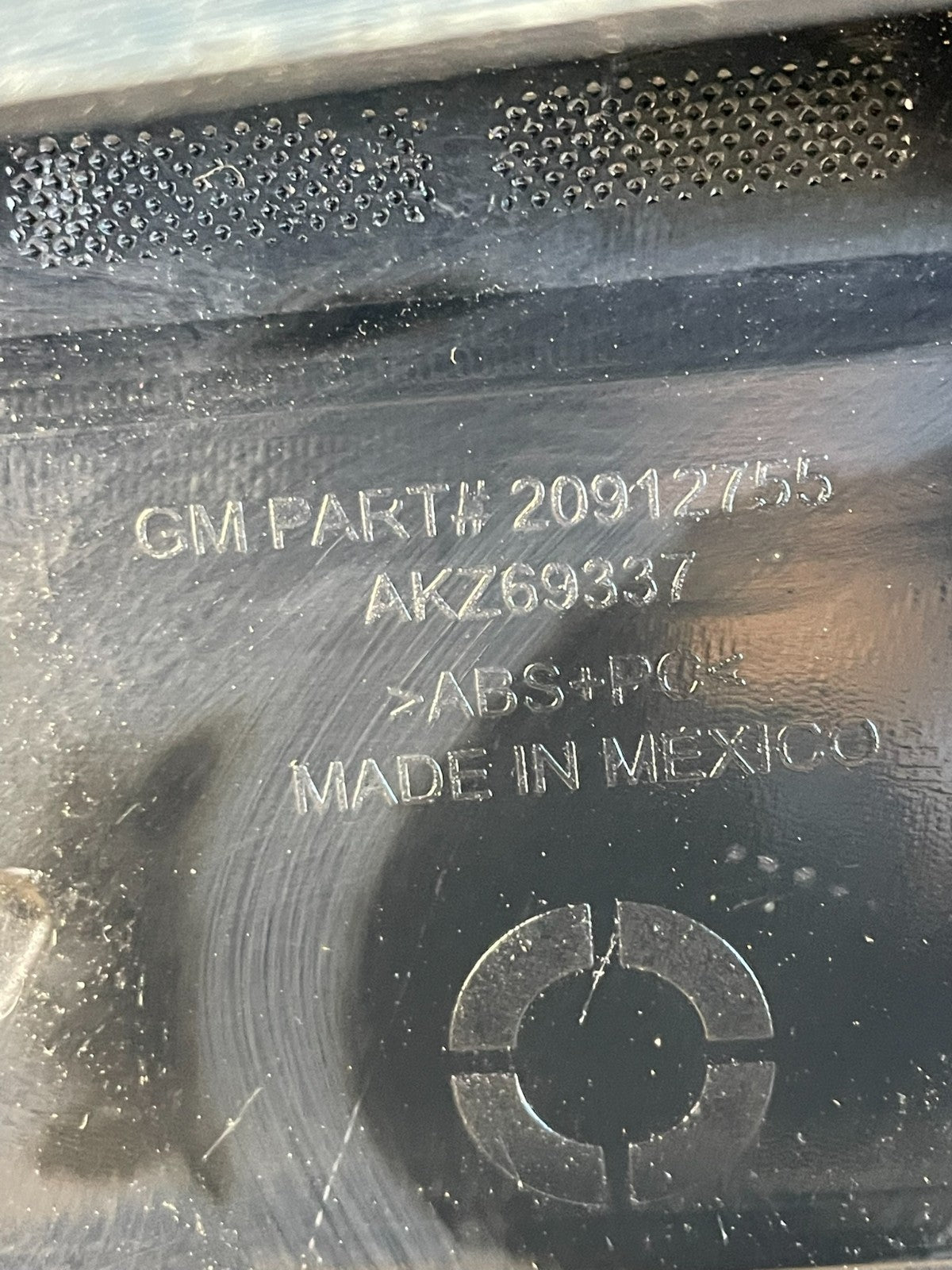 2010-2016 Cadillac Srx Upper Rear Spoiler Wing Brake Light ad0085 DG6