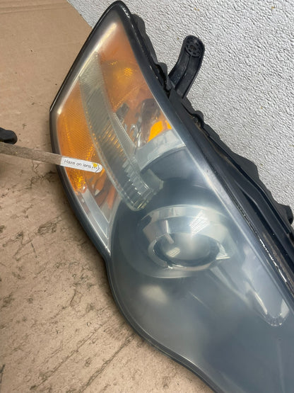 2006 to 2007 Subaru Legacy Right Passenger RH Side Black Headlight Q5239 DW6