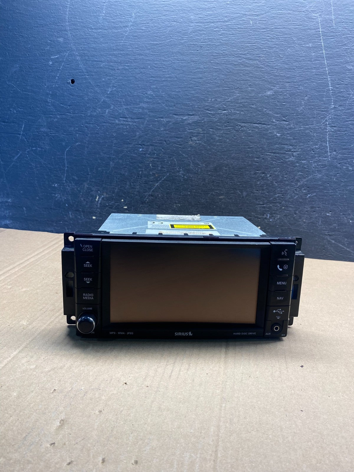 2009 Jeep Grand Cherokee Radio Satellite Navigation AE75110