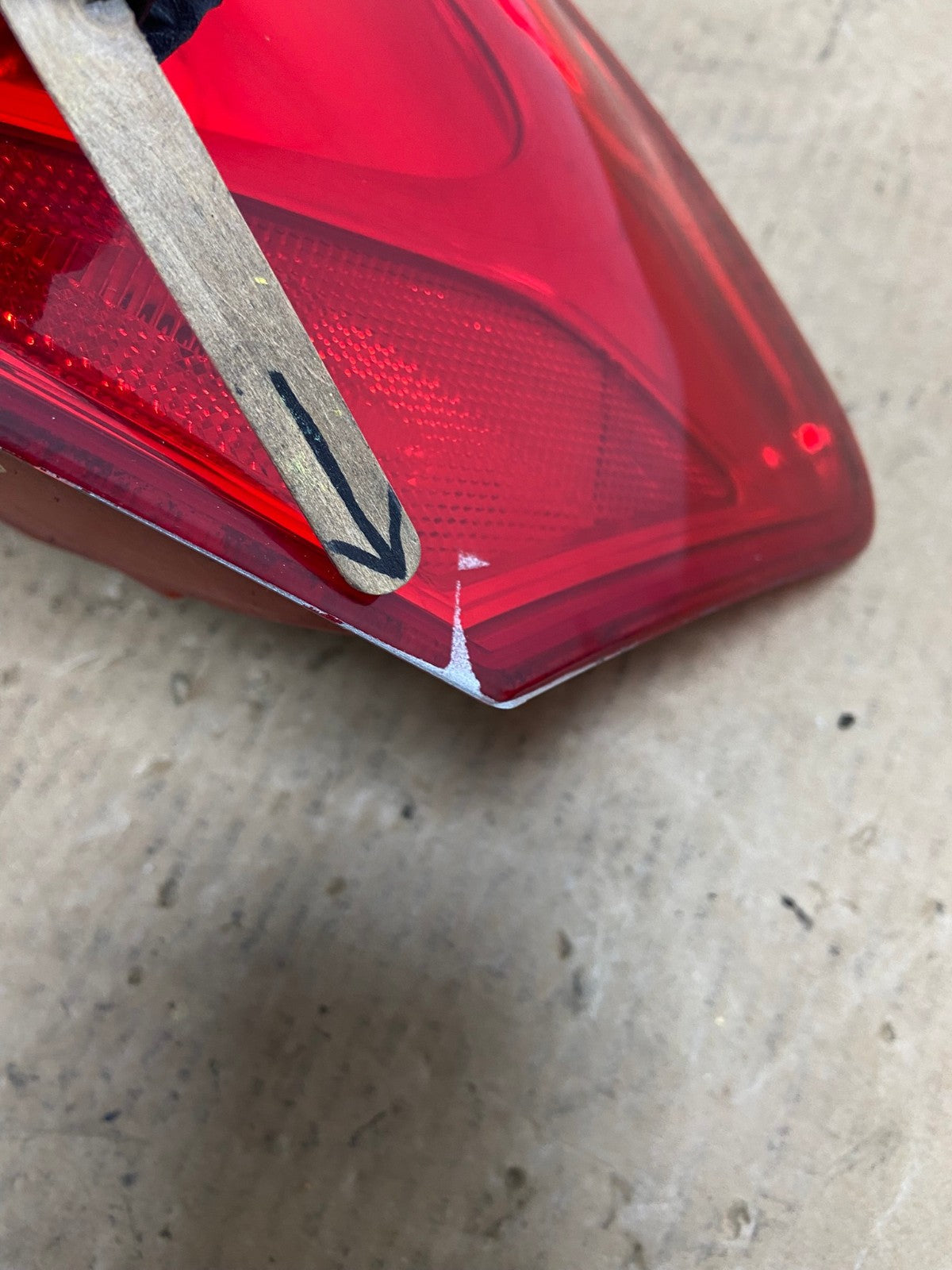 2007 to 2013 Infiniti G35 G37 Sedan Right Passenger Rh Tail Light AC3080 LK4