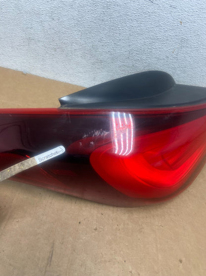 2014 2015 2016 Hyundai Elantra Sedan Left Driver LH Tail Light AD6022 DW3