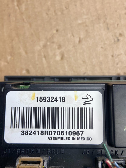 2007-2011 GMC Yukon Tahoe Automatic Climate Temperature Temp Control AE3835 DG4