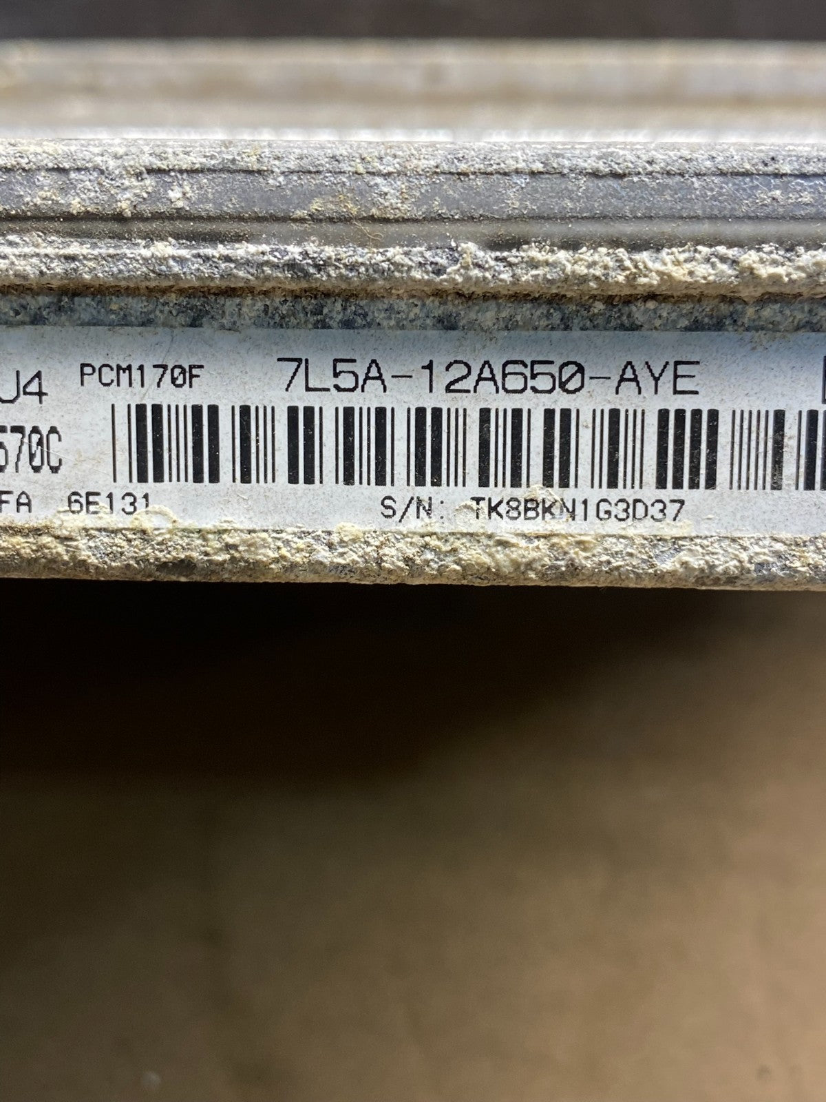 2007 Ford Ranger 3.0L Engine Control Unit ECU Computer Module AE2093 DG2