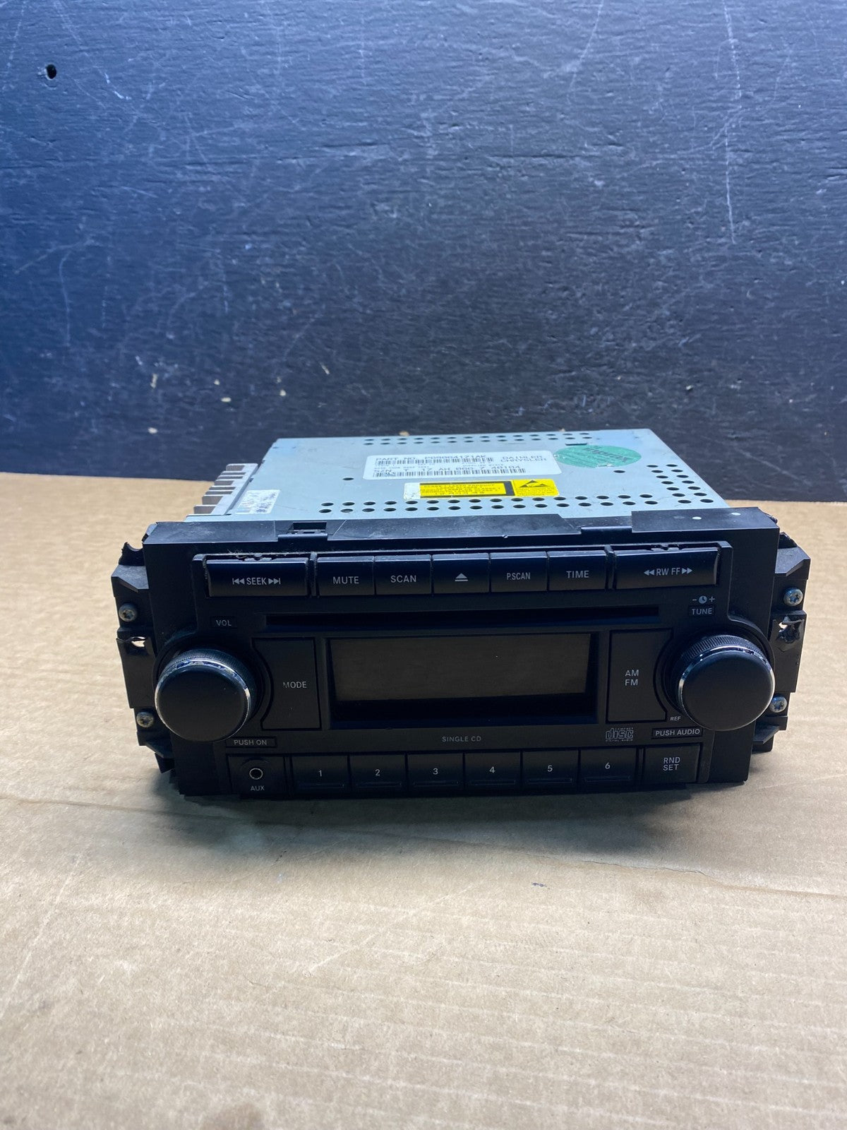 2007-2012 Chrysler Dodge Jeep Ram Radio CD MP3 AUX Receiver AF7517 DG0