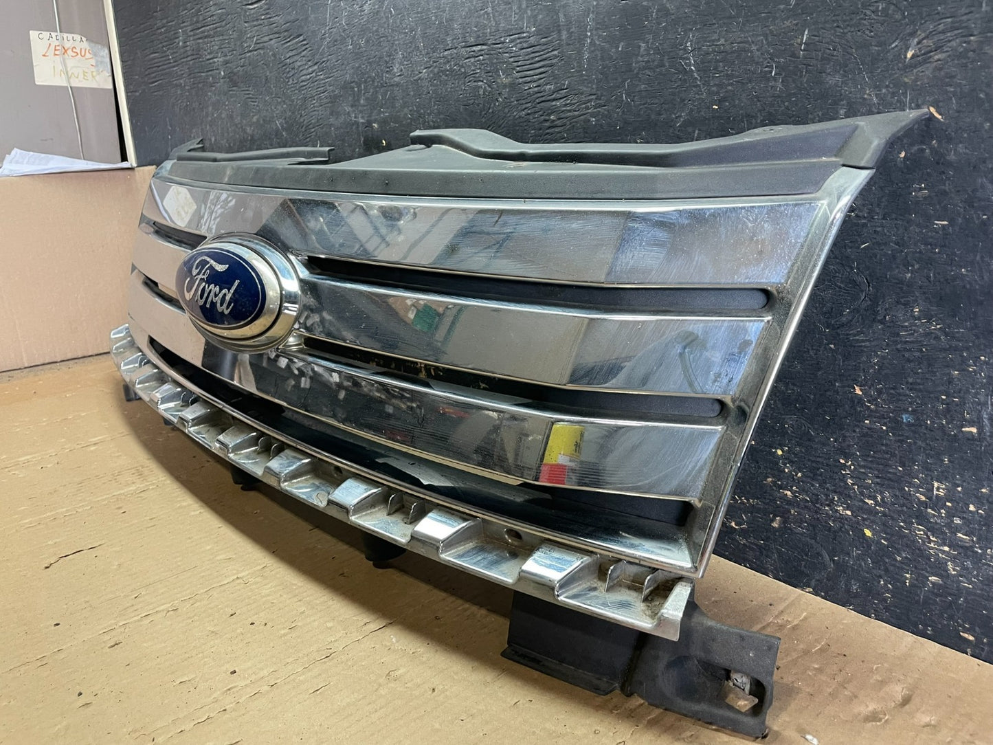 2007 2008 2009 2010 Ford Edge Front Upper Chrome Grill Grille Oem aa8928 DG1