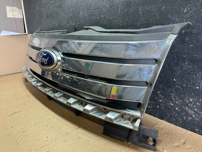 2007 2008 2009 2010 Ford Edge Front Upper Chrome Grill Grille Oem aa8928 DG1