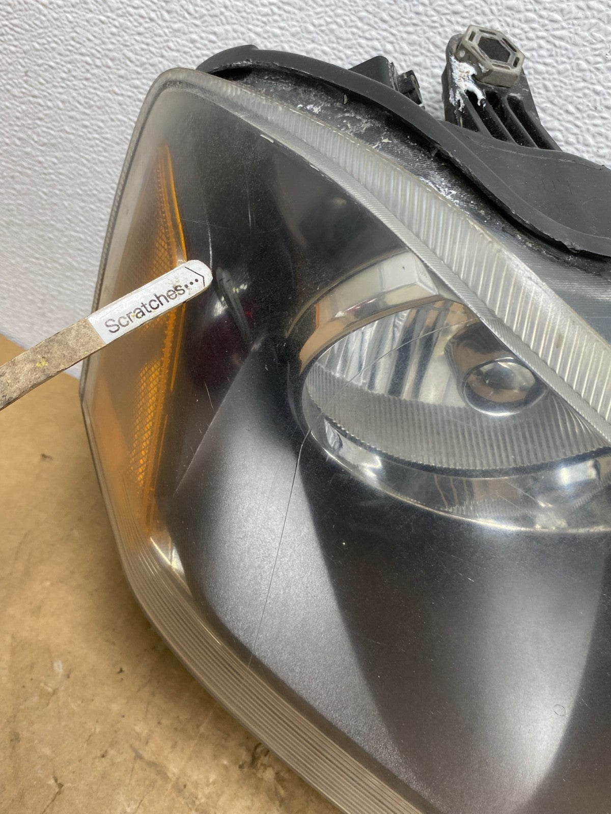 2008 to 2014 Dodge Avenger Right Passenger Side Black Headlight AD1431 DW3