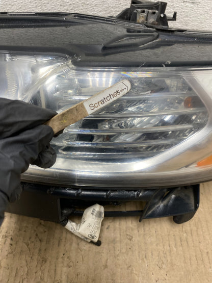 2013 to 2016 Ford Fusion Left Driver Lh Side Headlight AF6041 DW4