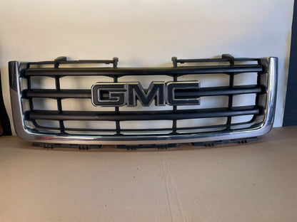 2007 to 2013 GMC Sierra 1500 Front Upper Chrome Grill Grille AG2571 MS0