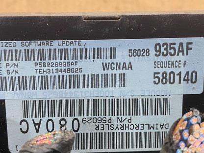 2005 Dodge Dakota 4.7L Engine Computer Module ECM ECU P56028935AF AE7558 DW2