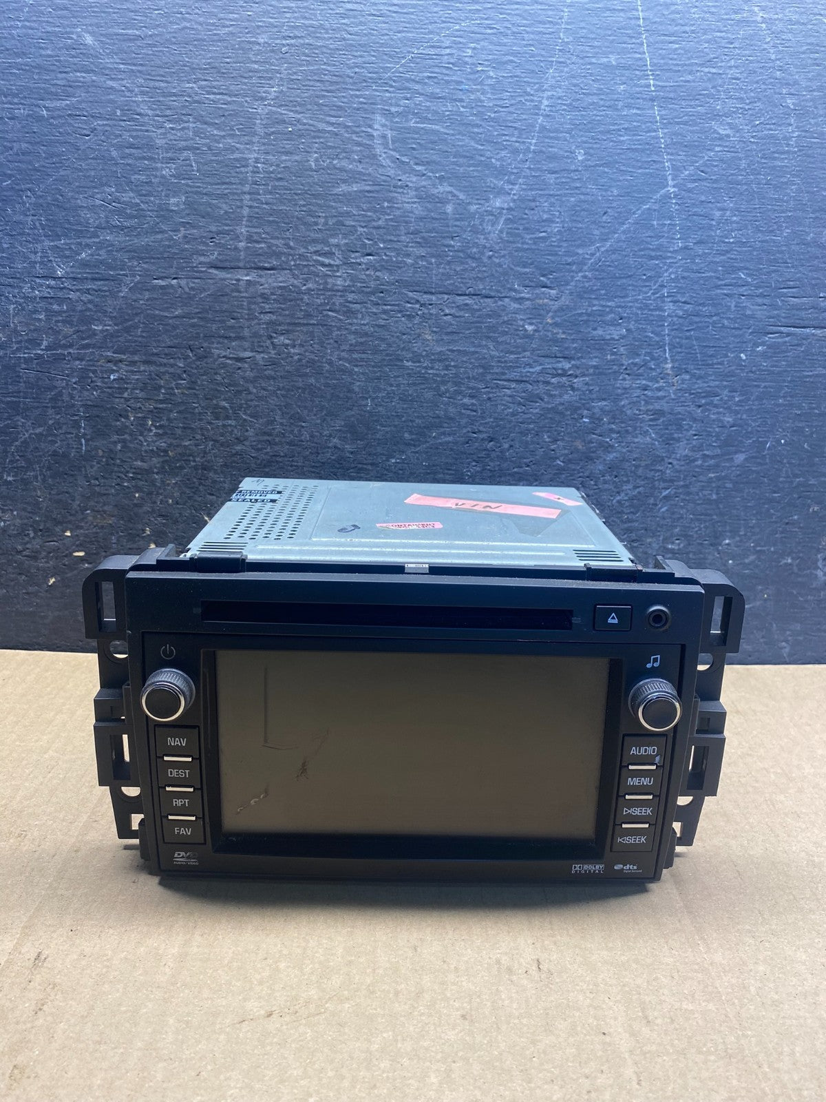2007 to 2014 Chevrolet GMC Cadillac Radio Navigation Screen Display AH1738 DG0