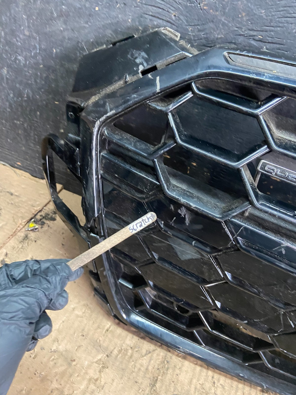 2020 to 2024 Audi A5 Front Bumper Upper Grille Grill OEM r7211 DG5