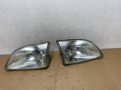 2001 2002 2003 Toyota Sienna Left+Right Side Headlights Halogen AG4669 DW0