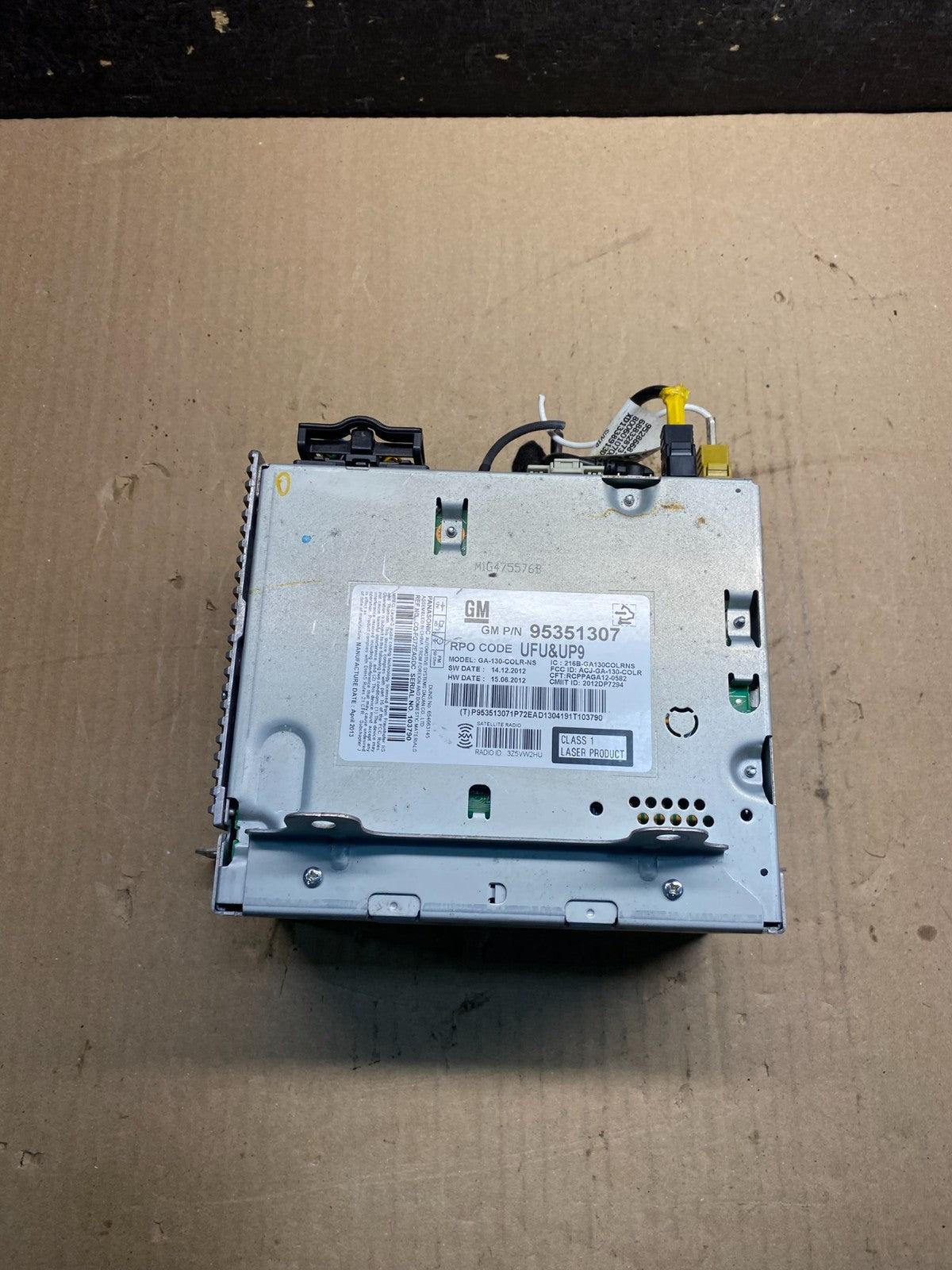 2013 - 2014 Buick Encore Am Fm Cd Player Radio Receiver AI5125 DG3