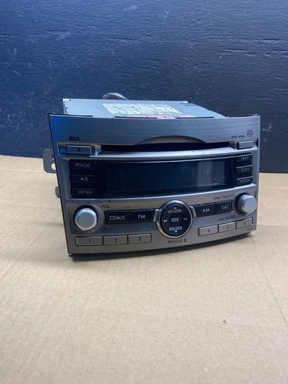 2010 to 2012 Subaru Legacy AM FM CD MP3 Radio Player AD1536 DG0