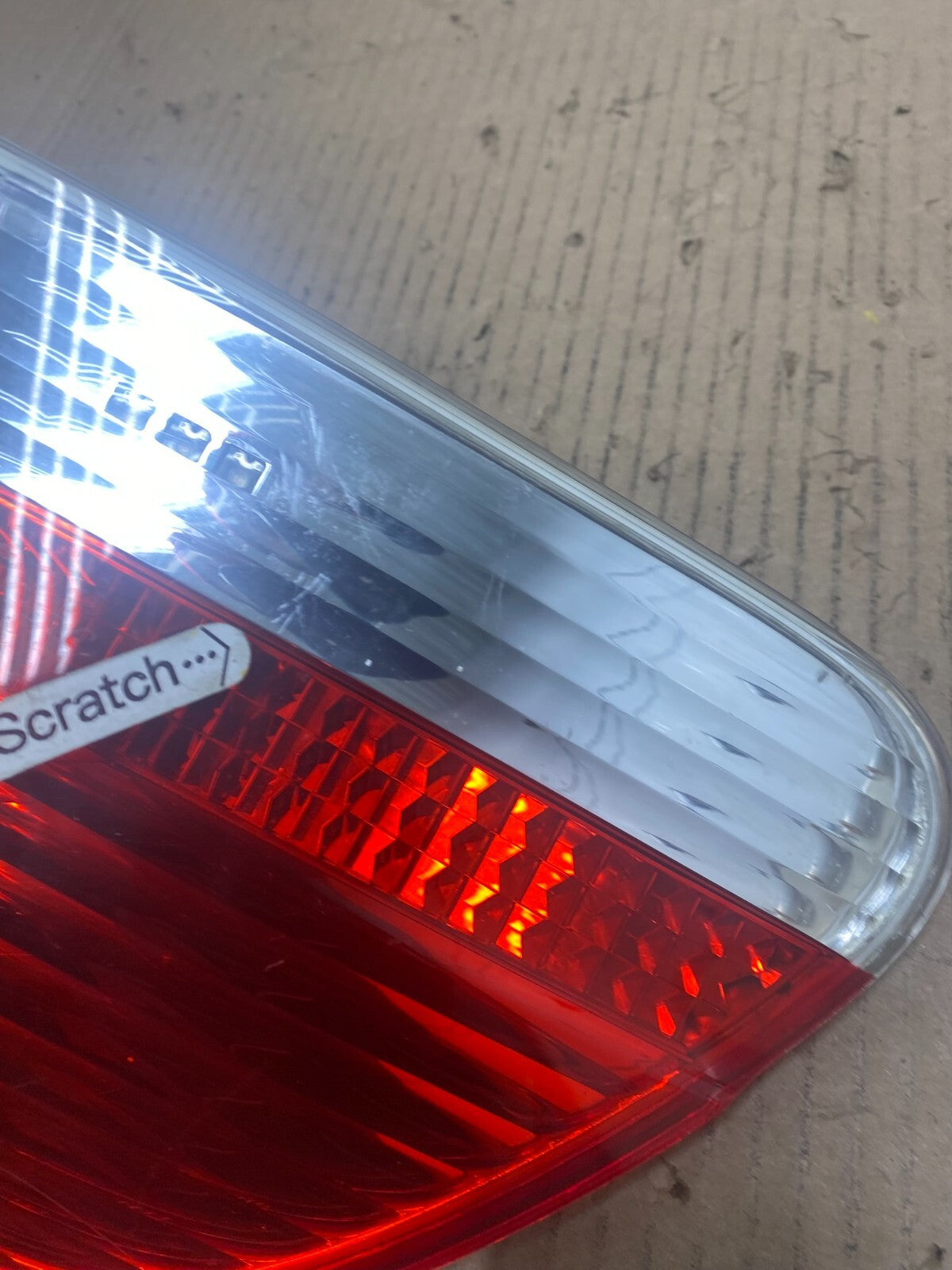 2002 to 2005 BMW 7-Series 745i 760i Left Driver LH Side Tail Light Oem I6232 DW5