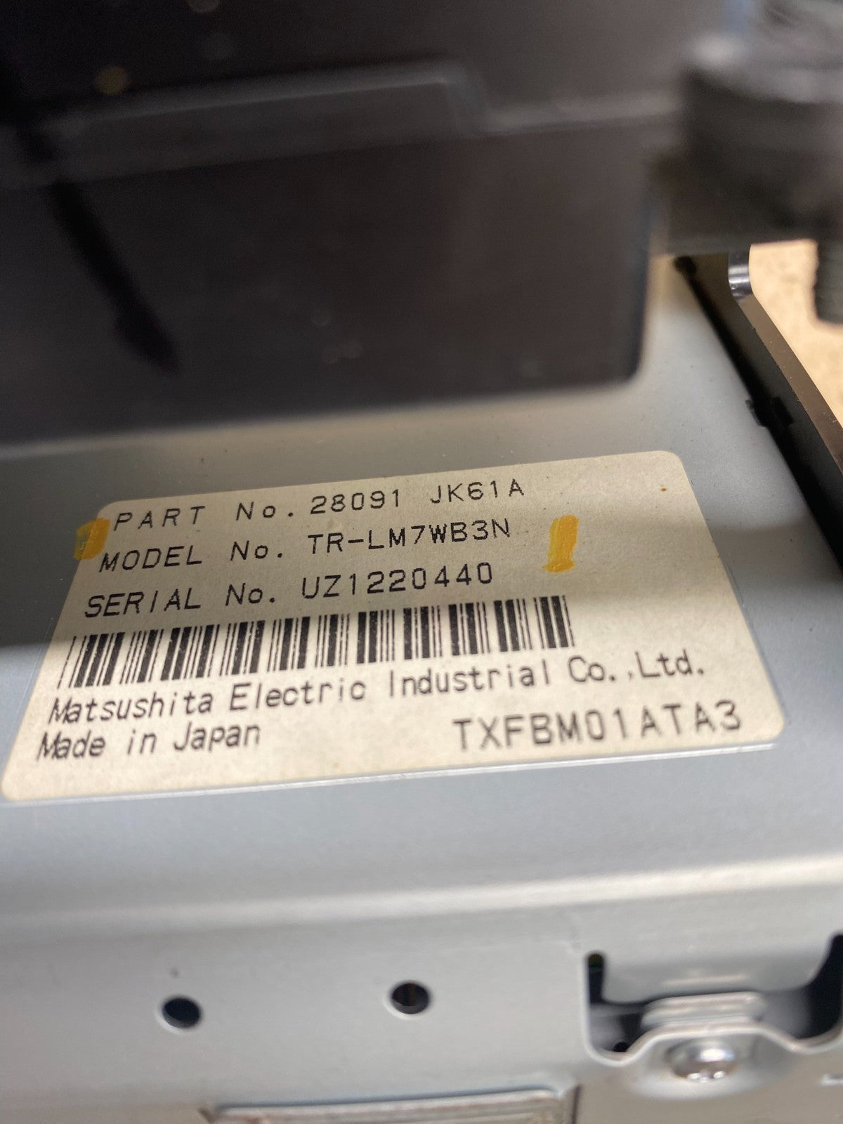 2008 to 2012 Nissan Armada QX56 Display Screen Information AH5181 DG5
