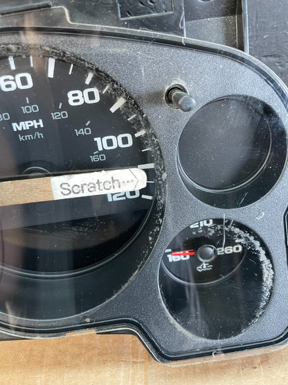 2007 to 2013 Chevrolet Silverado Suburban Cluster Gauge Speedometer OE ac4946 DG4