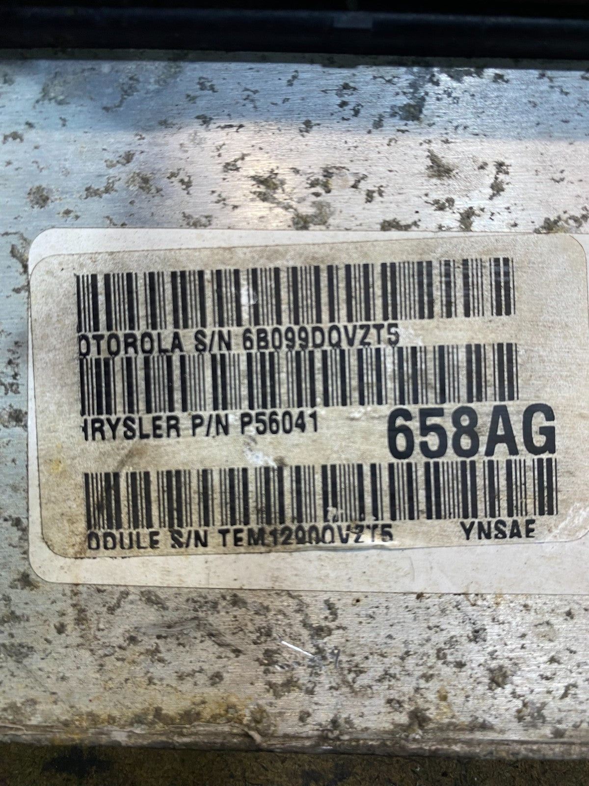 2000 Jeep Wrangler 4.0L Engine Control Module ECU ECM p56041658ag Oem AB2793 DG2