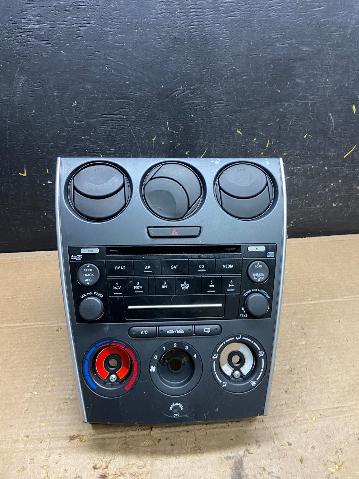 2006-2008 Mazda 6 AM FM CD Player Stereo Radio X1085 DG0