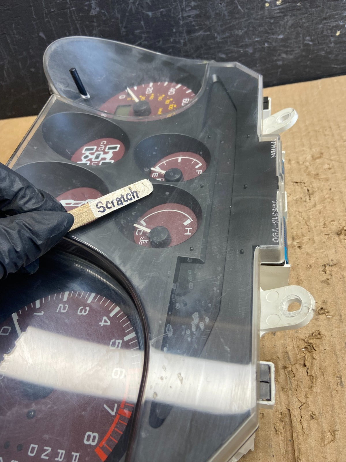 2001 to 2002 Mitsubishi Montero Speedometer Cluster Gauge MR402592 af1574 DG3
