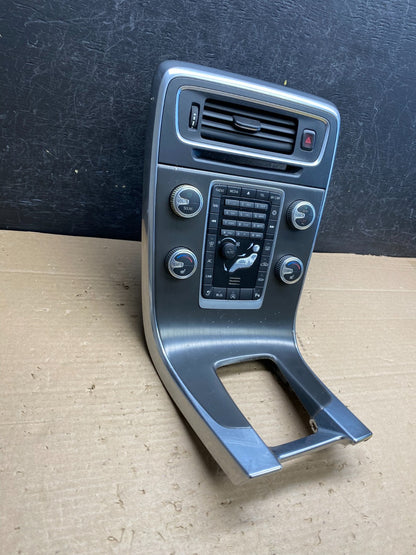 2011-2018 Volvo S60 Climate Control Radio Bezel Panel Trim AG6434 DG4