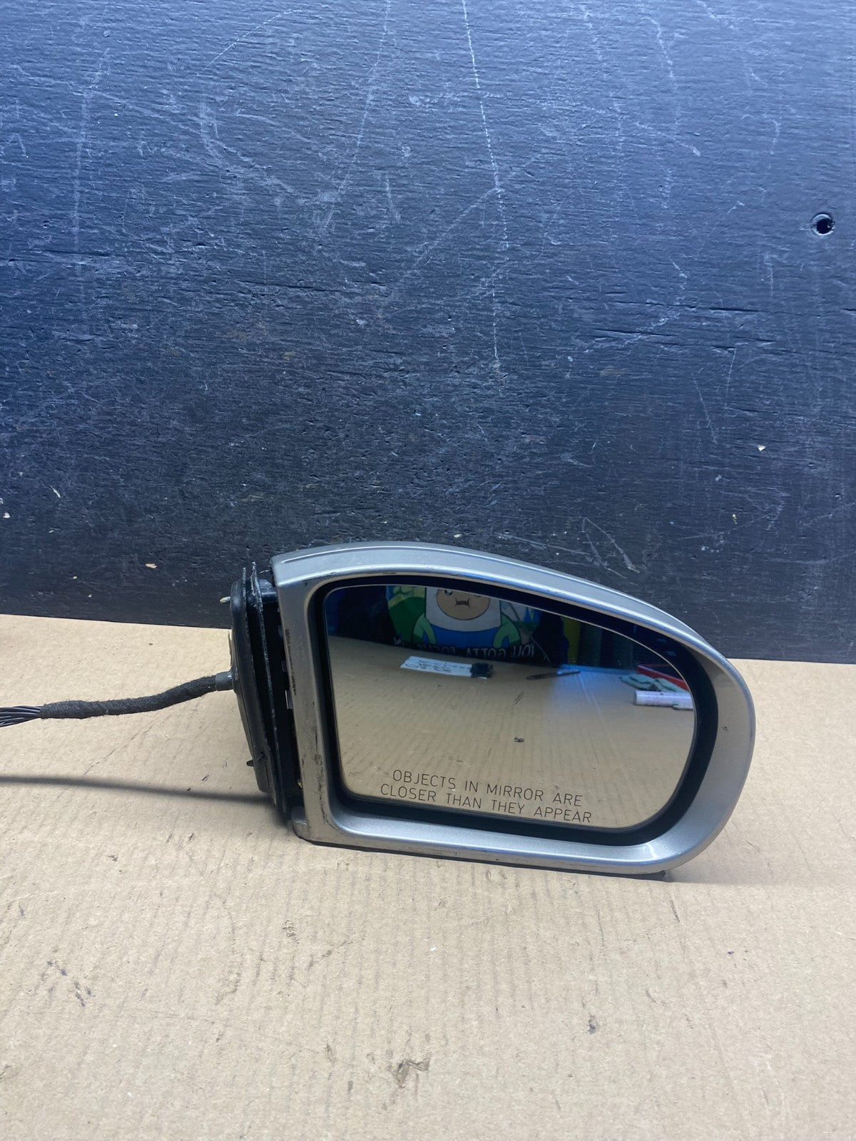 2003 to 2006 Mercedes E-Class Right Passenger RH Side View Door Mirror ah3454 DG9