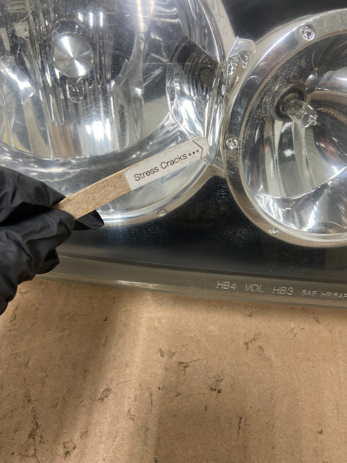 2001 2002 2003 Toyota Highlander Headlight Right Passenger RH Side AG4944 DW4