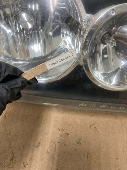 2001 2002 2003 Toyota Highlander Headlight Right Passenger RH Side AG4944 DW4