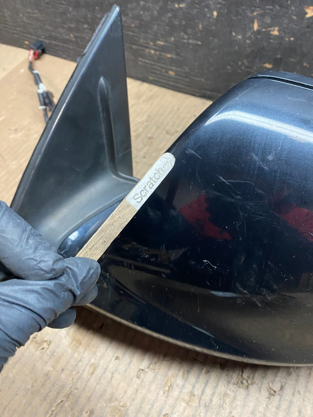 2007 to 2009 Audi Q7 Left Driver Lh Side View Trn Sig Door Mirror W9893 MS7