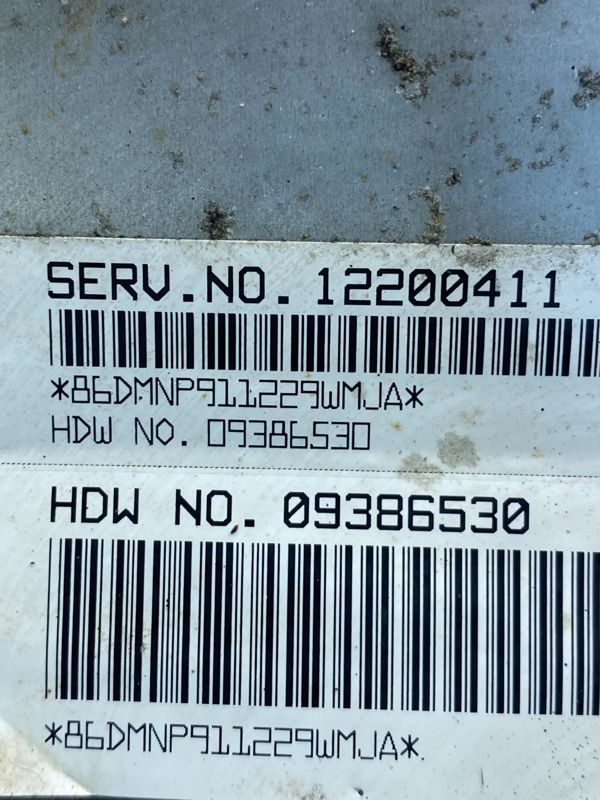 2001-2002 Silverado Tahoe Engine Computer Module 12200411 ECM ECU AG9590 DG2