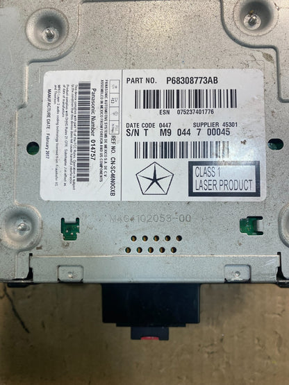 2011-2015 Chrysler Dodge Navigation Radio HDD Block CD MP3 Player Z5374 DG6