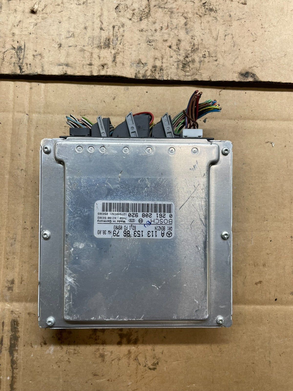 2003 to 2006 Mercedes CL500 CLK500 ECU ECM Engine Control Module OEM r9151 DG0