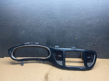 2013 to 2016 Dodge Dart Dash Speedometer Cluster Radio Trim Bezel Black q7271 DG0