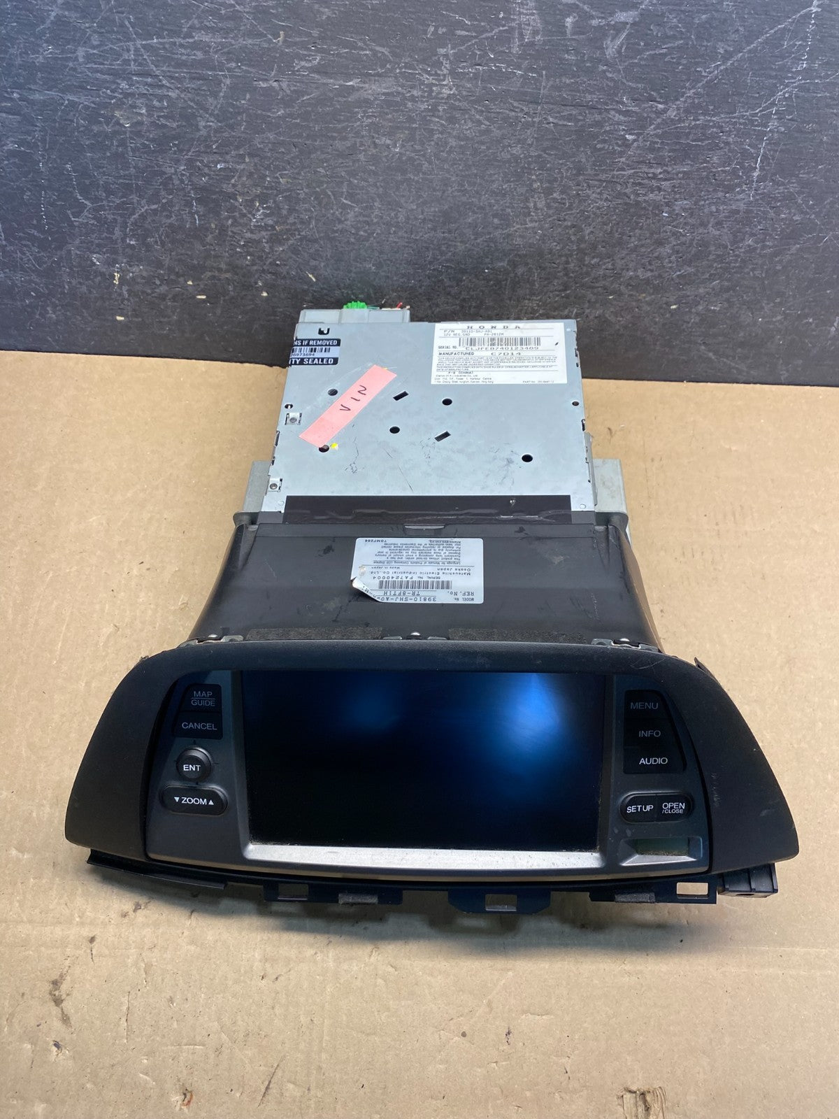 2005 to 2010 Honda Odyssey Navigation GPS Screen Display Radio AG3224 MS3