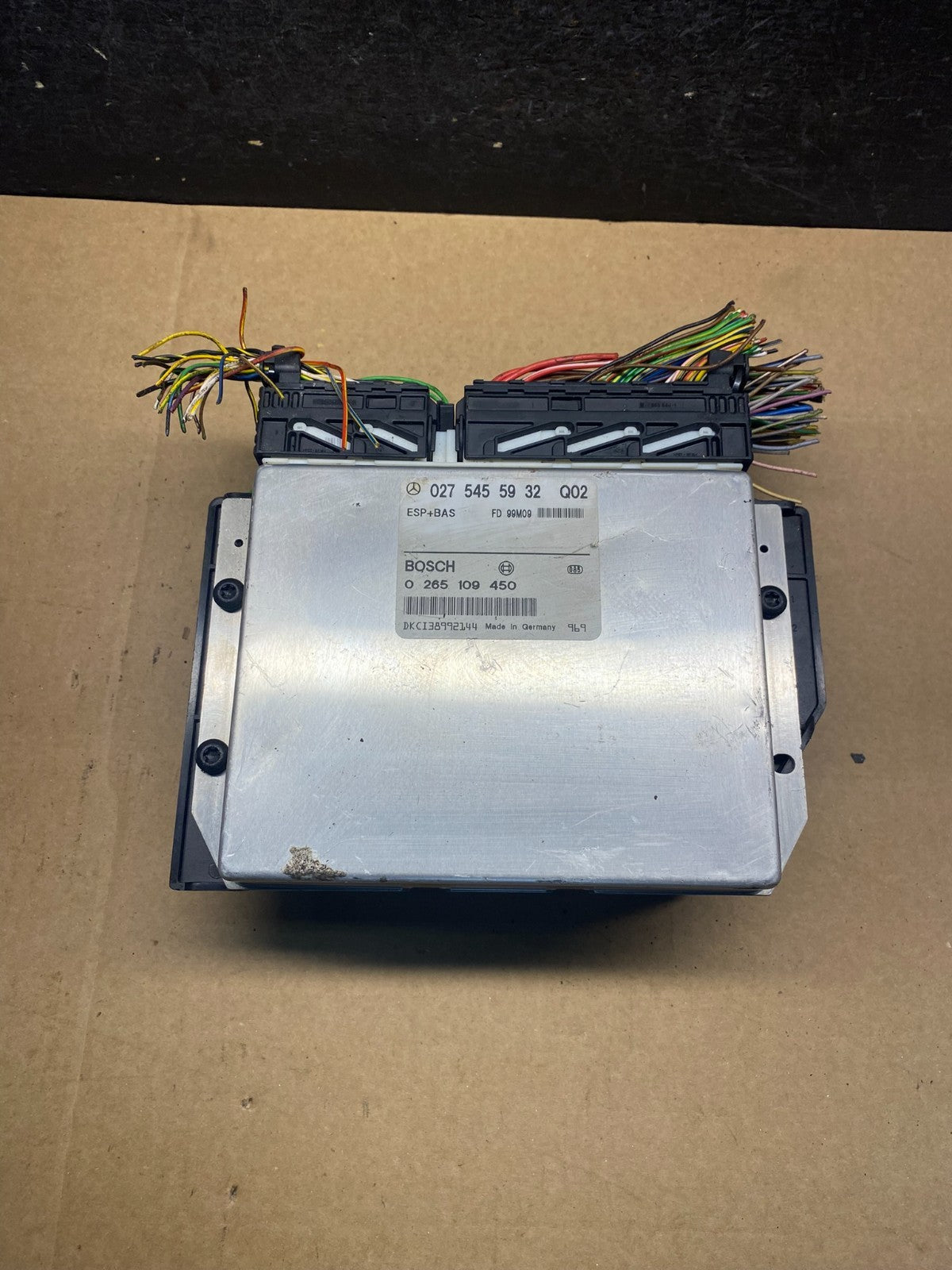 2003 to 2006 Mercedes S430 SL500 ECU ECM Engine Control Module Unit OE AG9598 DG1
