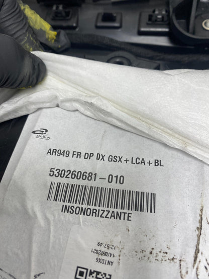 2017-2022 Alfa Romeo Stelvio Front Right Passenger Interior Door Panel M6907 DG9