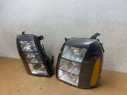 2007 - 2014 Cadillac Escalade Left+Right Side Xenon HID Headlights X5594 DW1