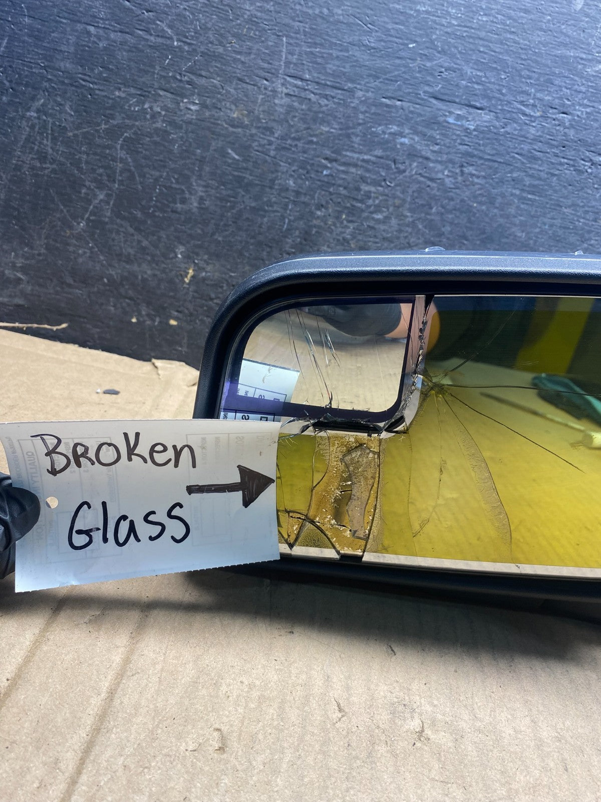 2007 to 2010 Lincoln MKX Power Heated Door Mirror Left Driver AJ0538 DG8