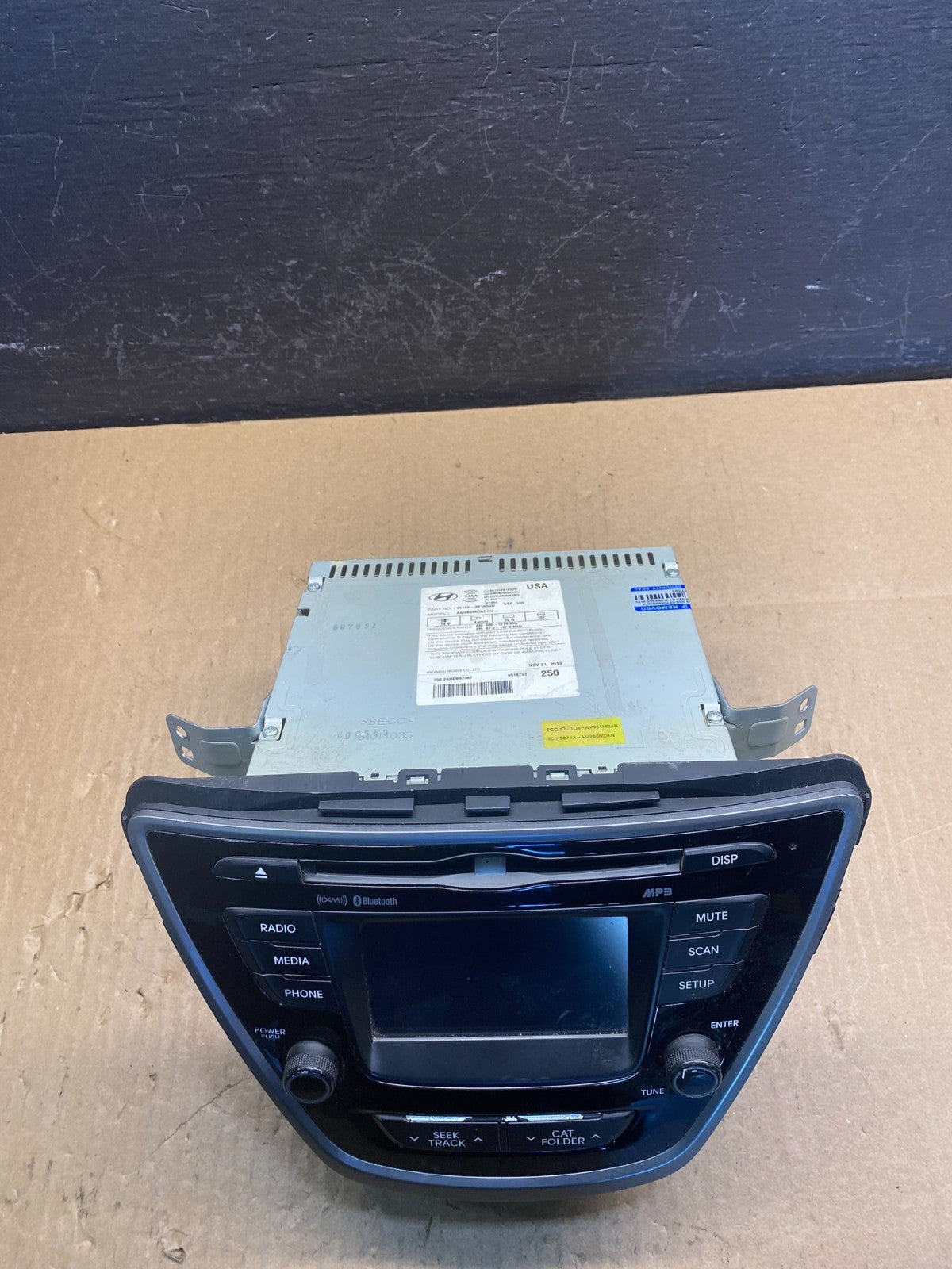 2014 2015 2016 Hyundai Elantra Am Fm Cd Player Radio Receiver Oem AC2684 DG3