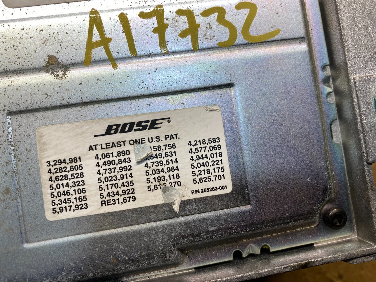 2009 to 2015 Cadillac CTS Bose Radio Stereo Audio Amplifier Amp AI7732 DG3