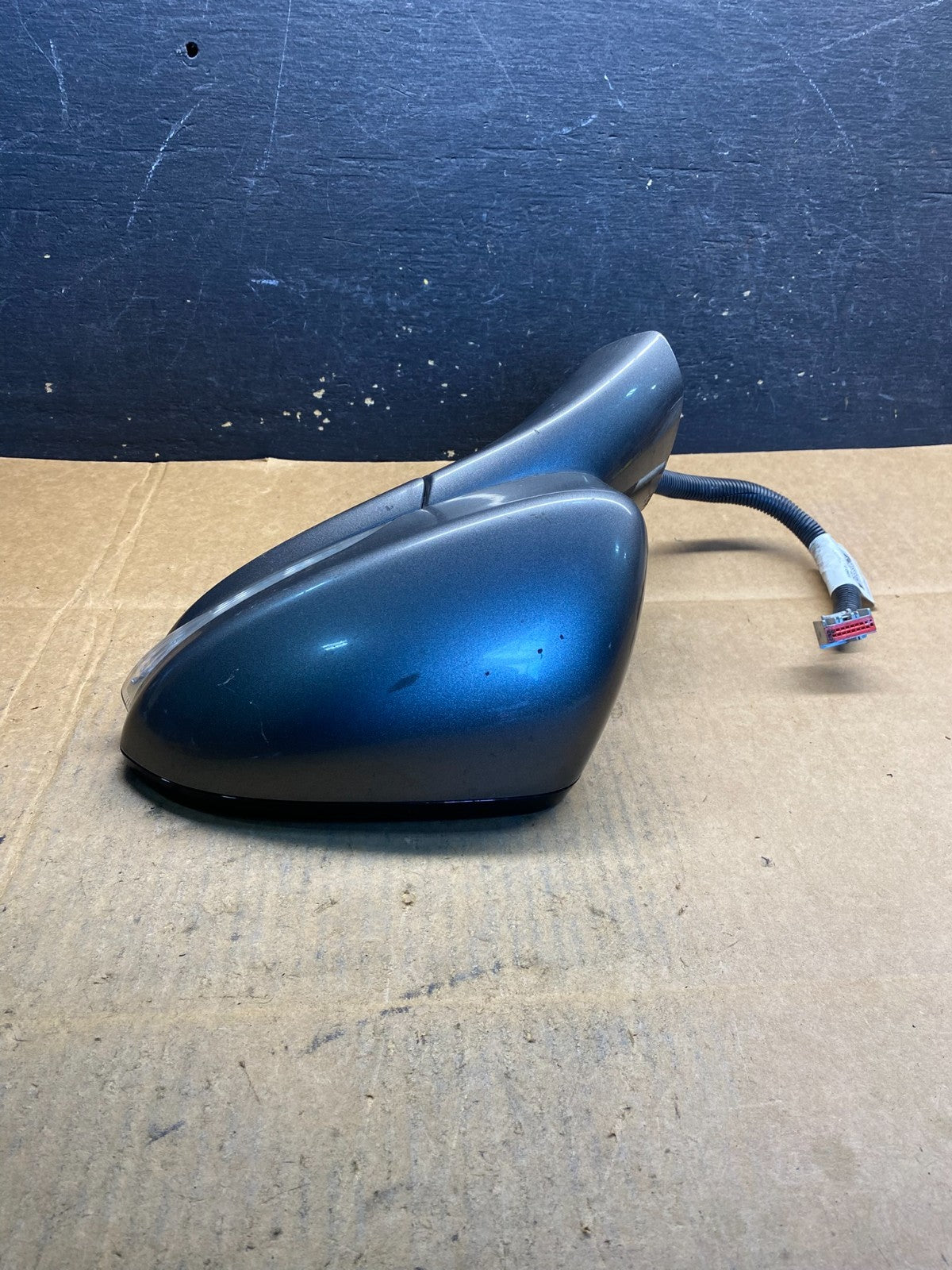 2013-2015 Ford Fusion Left Driver Side View Power Door Heated Mirror AB3834 DG2