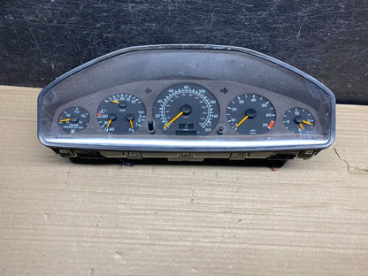 1996 to 1999 Mercedes W140 S420 Instrument Cluster Speedometer AH9932 DG0