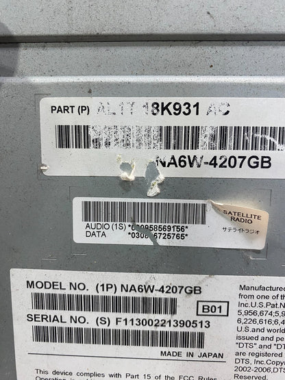 2007 - 2014 Ford Expedition Explorer Radio CD Player Screen Display OE ac2784 DG7