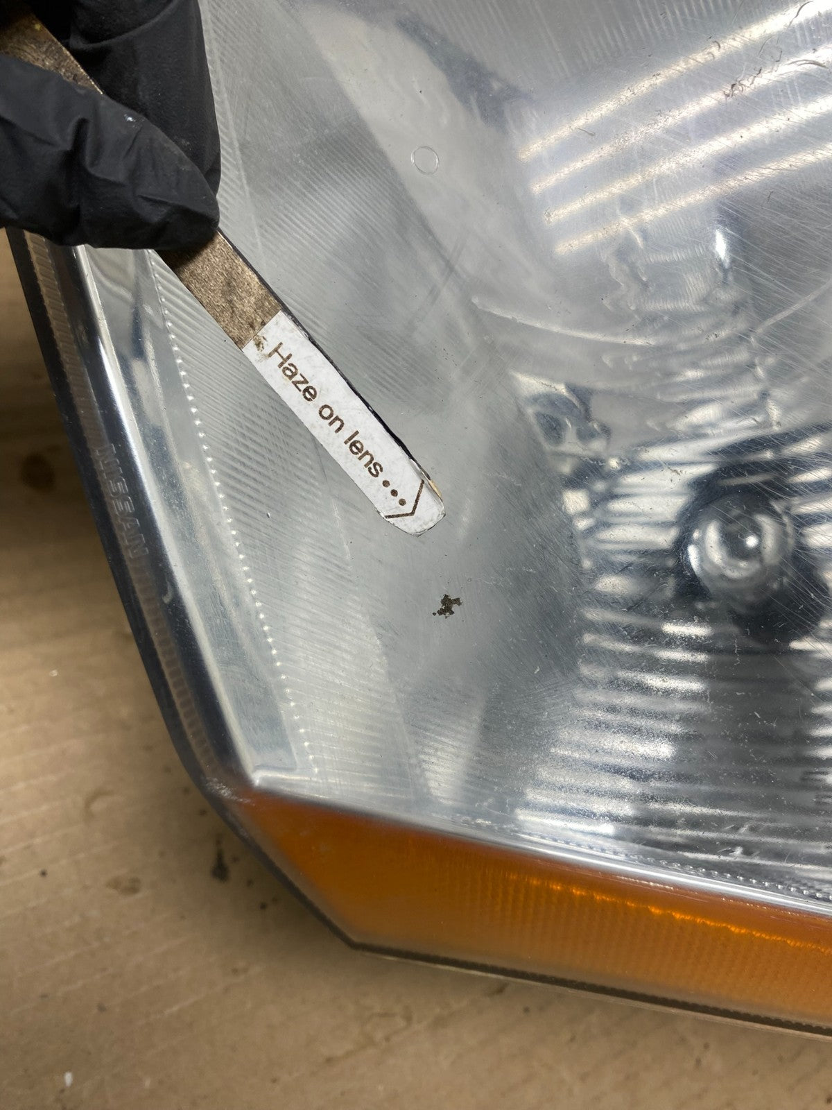 2007-2009 Nissan Sentra Halogen Left Driver LH Side Headlight AH3071 DW4