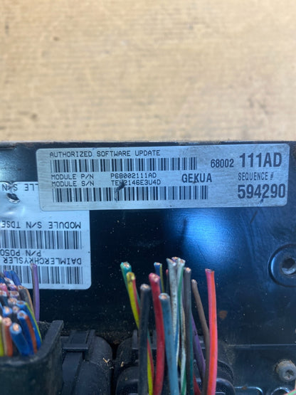 2007 Jeep Commander Engine Control Module Unit ECU ECM PCM p68002111AD AA0925 DG4