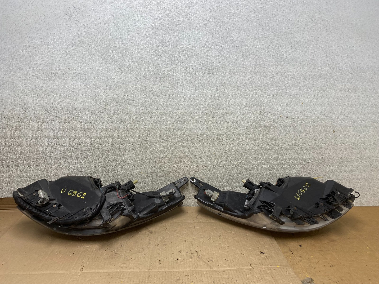 Sedan 2007 2008 2009 Nissan Altima Left+Right Set Headlights U6862 DW11