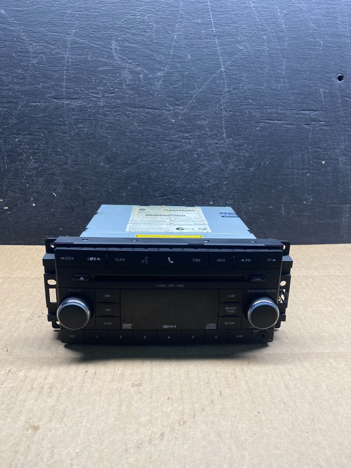 2007-2012 Chrysler Dodge Jeep Ram Radio CD MP3 AUX Receiver AG9520 DG0