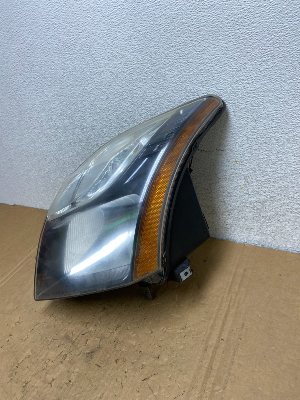 2010-2012 Nissan Sentra Halogen Left Driver LH Black Headlight AD3745 DW1