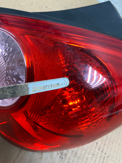 2007 - 2012 Nissan Versa Hatchback Right Passenger Side Tail Light AI6675 LK3